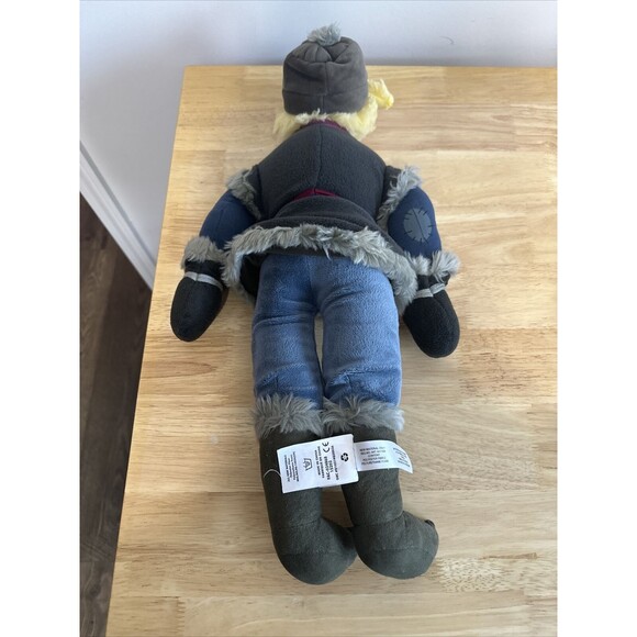 Disney Store Frozen Kristoff 21" Plush Stuffed Doll Hard to Find HTF Excellent - Picture 2 of 5